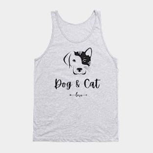 Dog and Cate Love Tank Top